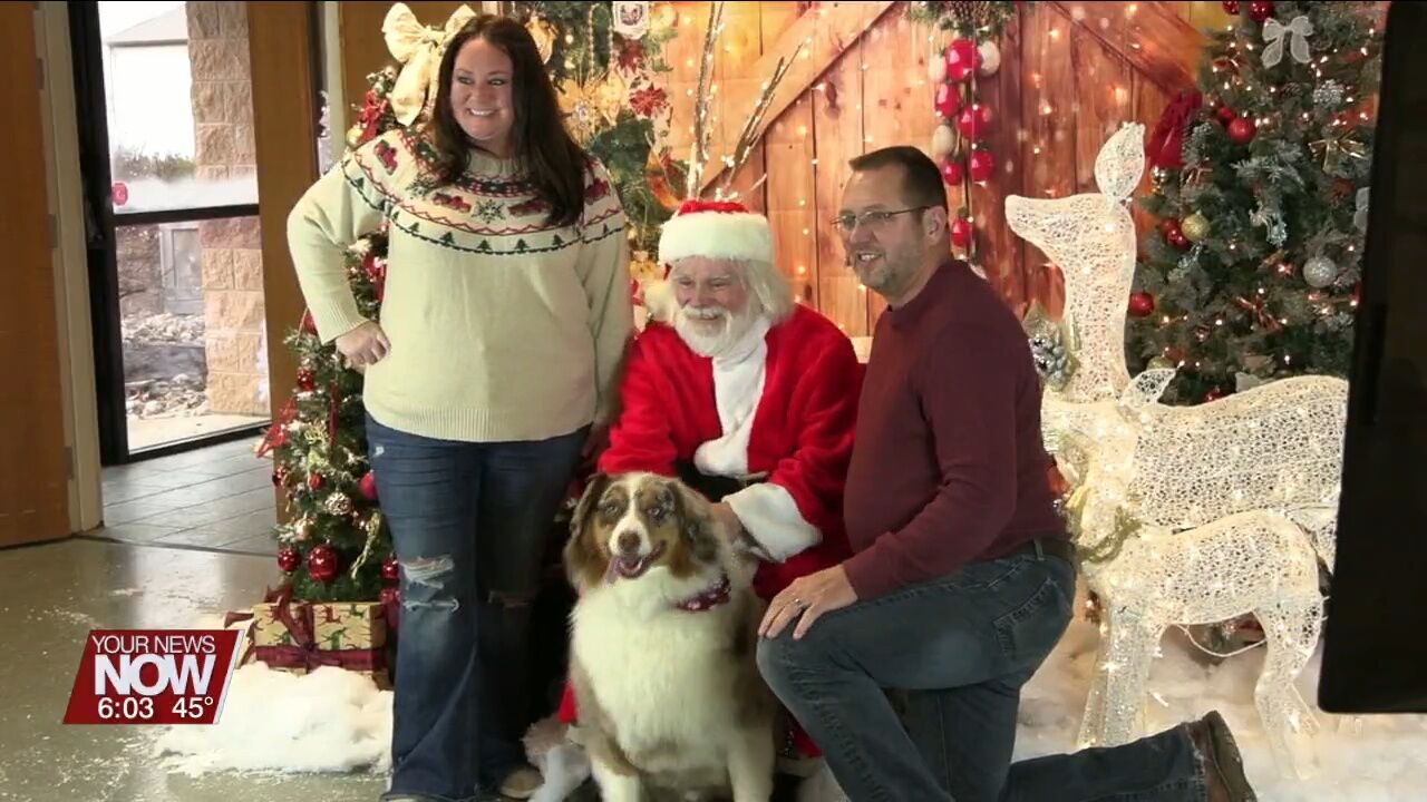 Pets meet and take photos with Santa to help raise money for Ohio SPCA & Humane Society